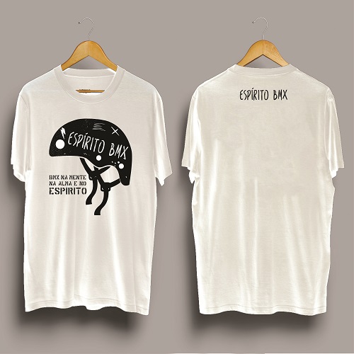 Camisas Logo ESpírito BMX