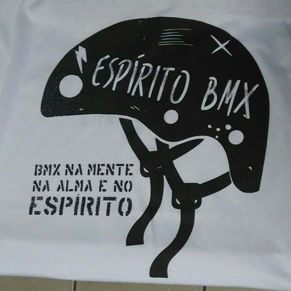 Camisas Logo ESpírito BMX