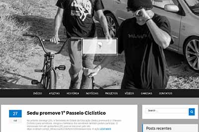 Novo Layout página de Notícias