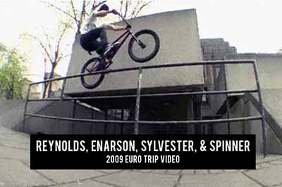 Reynolds, Enarson, Sylvester, Spinner - 2009 Euro Trip 